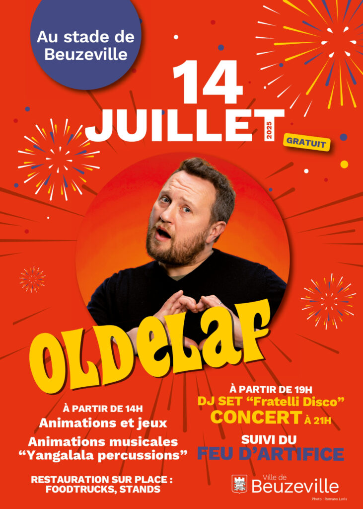 Oldelaf July 14, 2025 Beuzeville