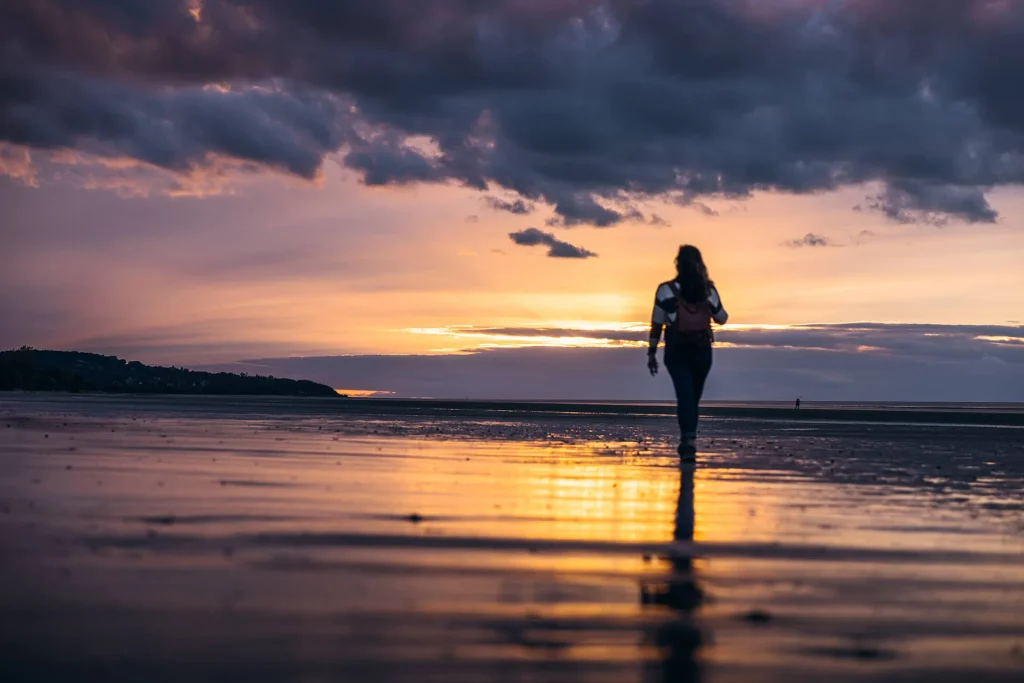 coucher de soleil_plage_Honfleur