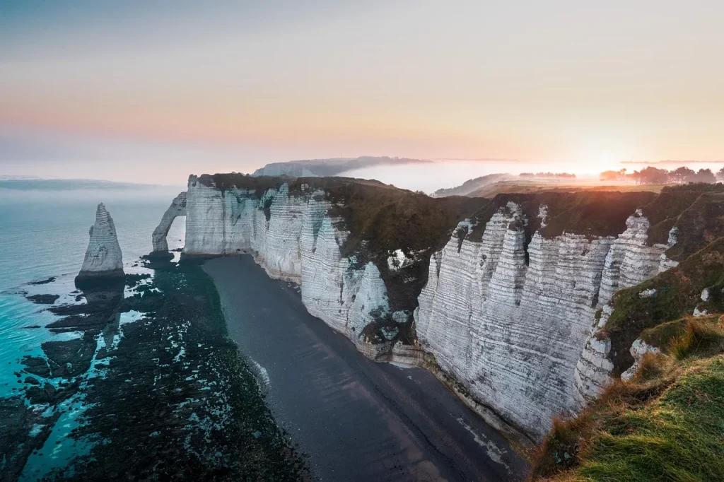 Etretat cliffs Alabaster Coast Seine-Maritime