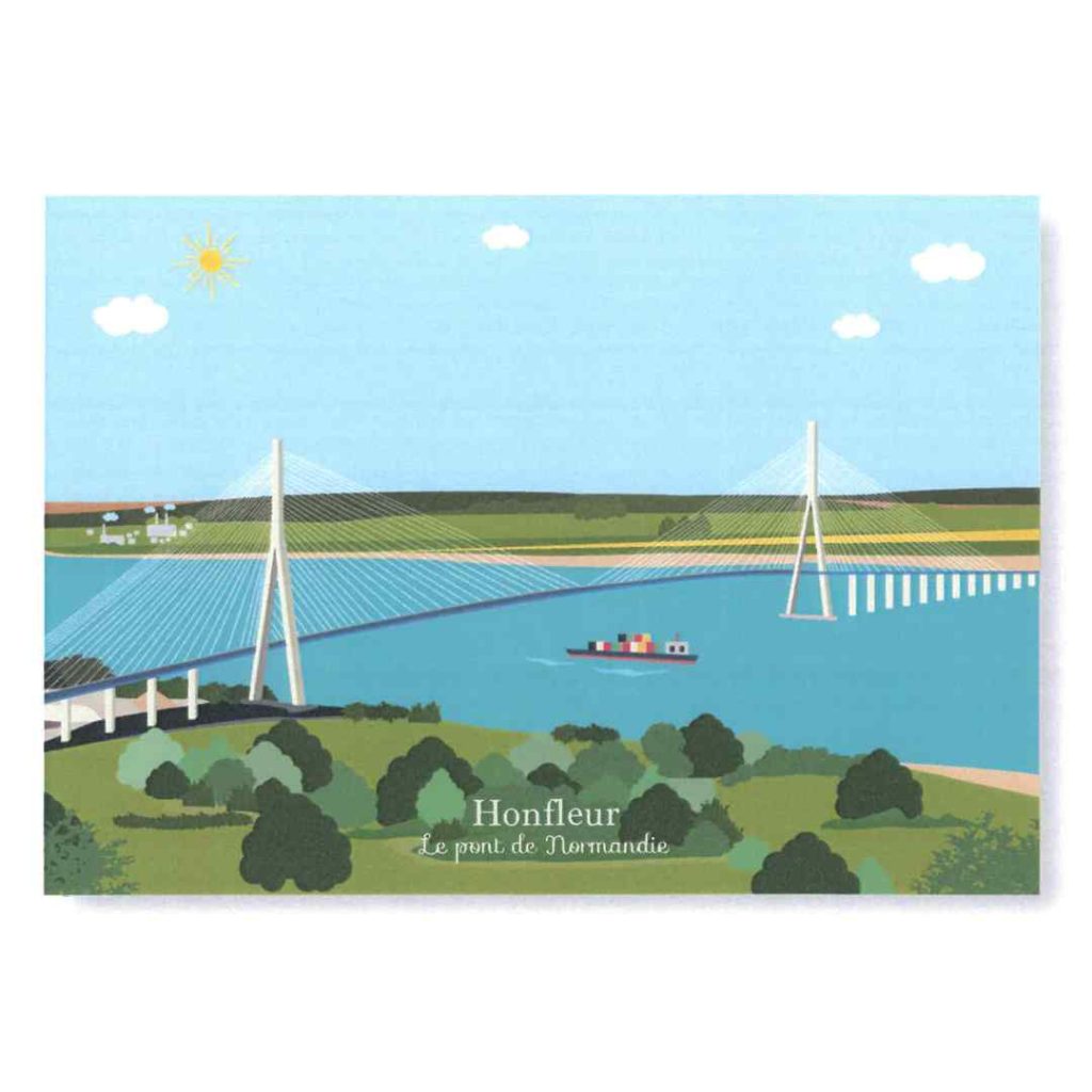 Postcard-Le-Pont-de-Normandie