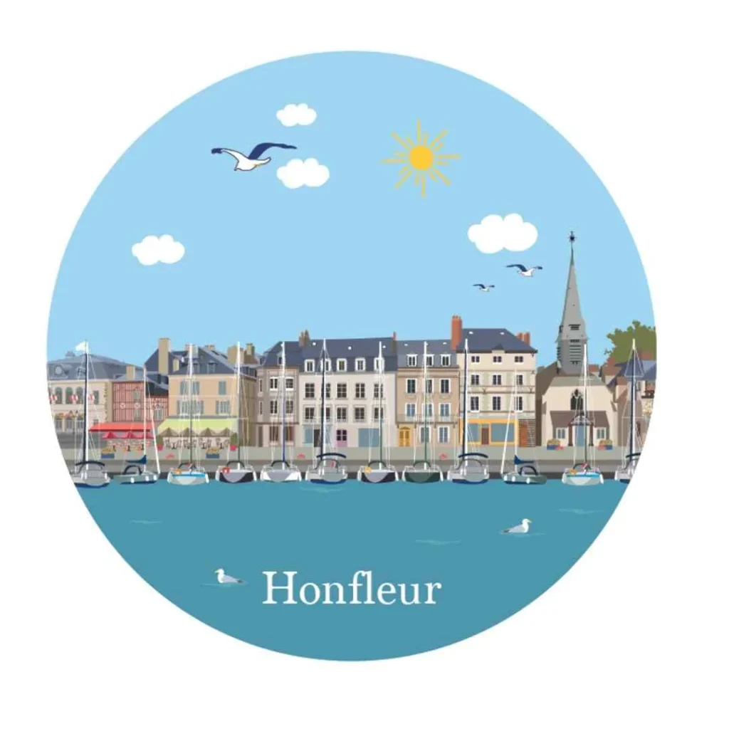 Magnet Honfleur - Quai Saint-Étienne