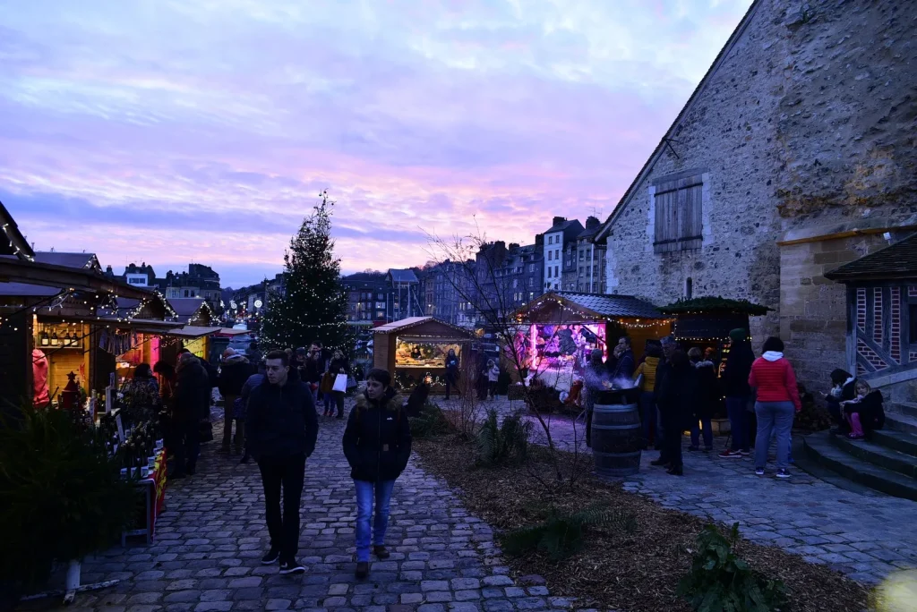 marché de noël Honfleur