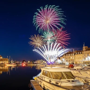 Feu d'artifice Honfleur 14 juillet 2022 - Léa Badrah