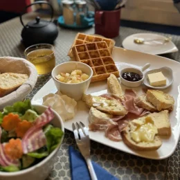 Brunch du week-end_Au jardin des Curiosithés_Honfleur