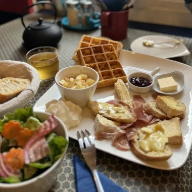 Brunch du week-end_Au jardin des Curiosithés_Honfleur