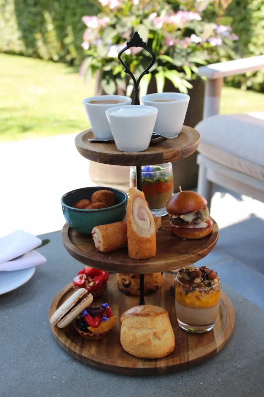 Tea Time_Ferme Saint Siméon, en terrasse_hôtel en Normandie