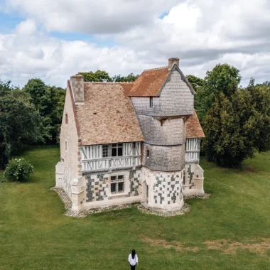 Manoir du Désert_Honfleur_vue drone
