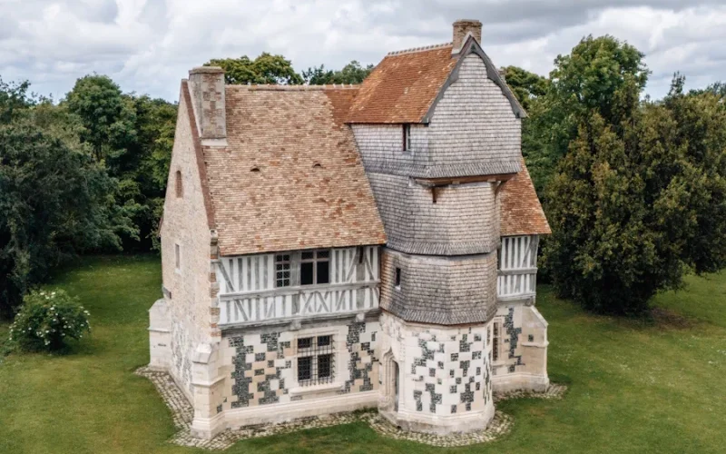 Manoir du Désert_Honfleur_vue drone