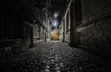Honfleur nuit Halloween_sébastien dupoirier