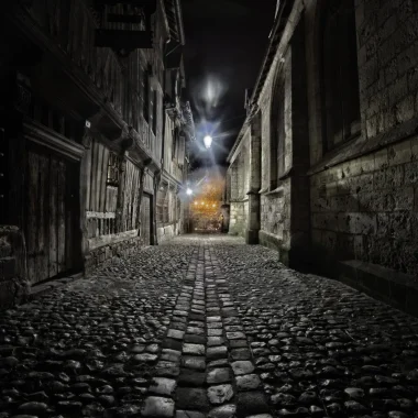 Honfleur nuit Halloween_sébastien dupoirier