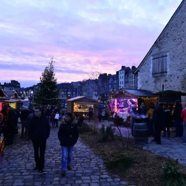 marché de noël Honfleur