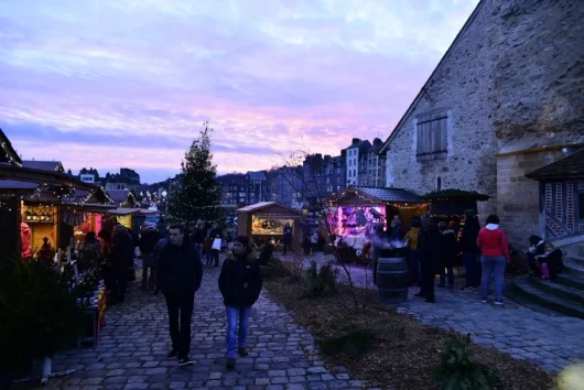 marché de noël Honfleur