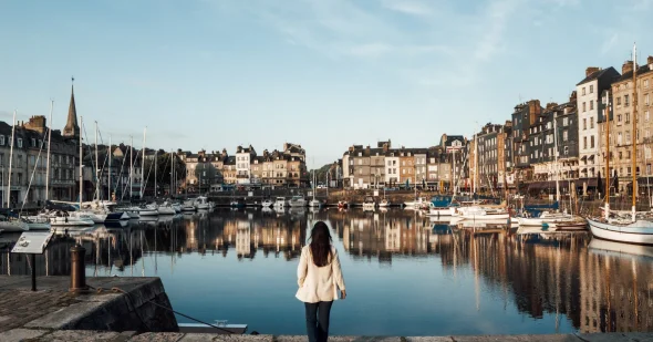 altes Becken von Honfleur