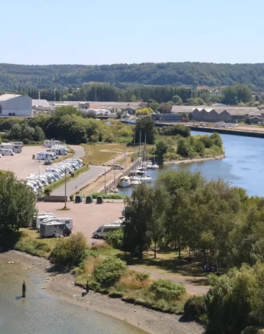 Honfleur motorhome area ©Jérémy Bonnet