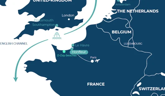 Carte Honfleur exclusiv cruise call