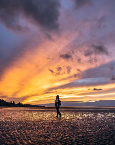 coucher de soleil_plage_Honfleur
