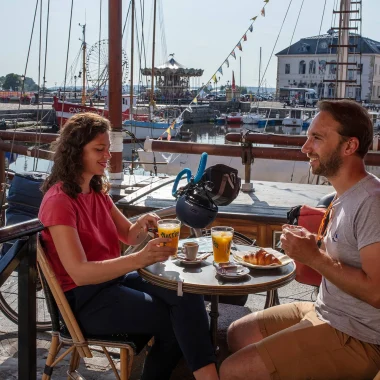Brunch à Honfleur_vieux bassin