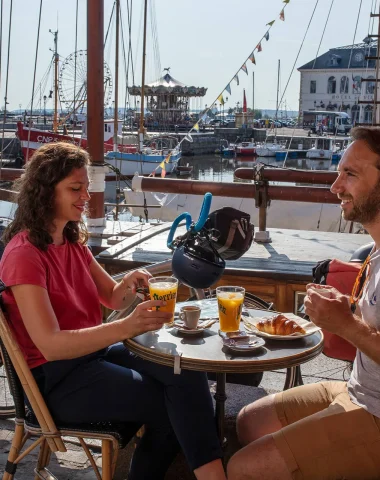 Brunch à Honfleur_vieux bassin