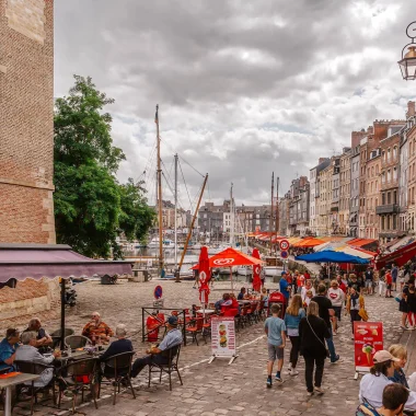 Promenade autour du Vieux Bassin de Honfleur