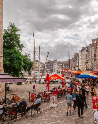 Promenade autour du Vieux Bassin de Honfleur