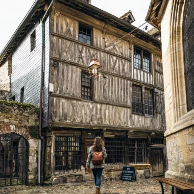 Vieille ville Honfleur_colombages_French Wanderers