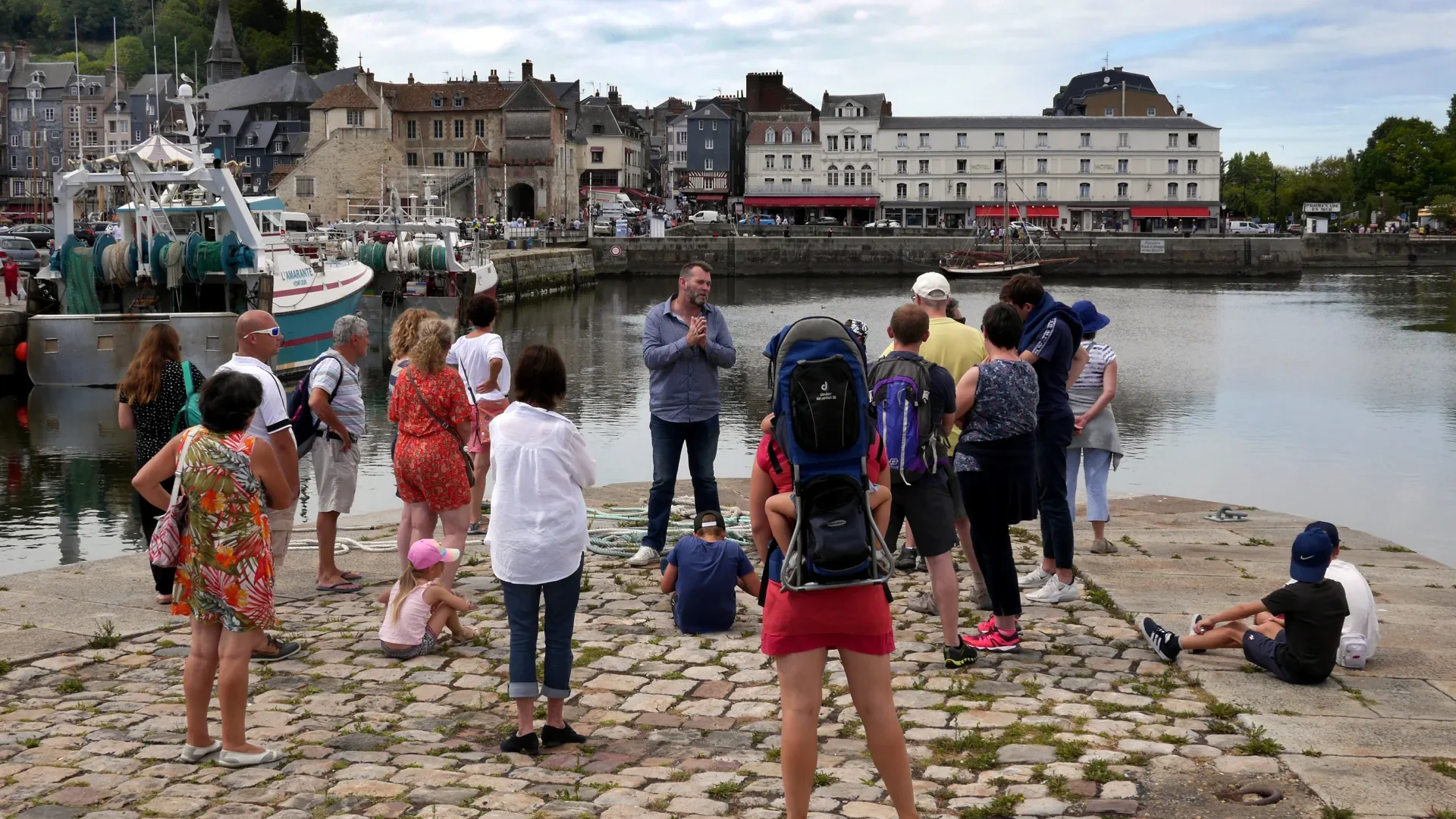 Visite guidée Honfleur port
